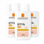 La Roche Posay Anthelios UVMune 400 SPF50+ Fluide coloré, Pack 3 x 50 ml