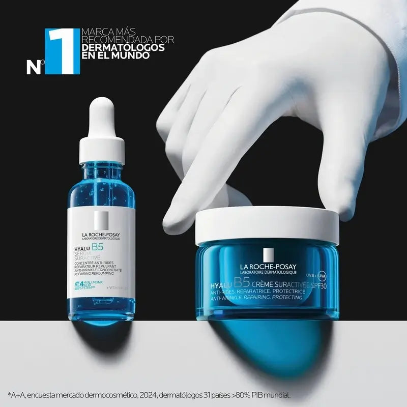 La Roche-Posay Crème anti-âge Hyalu B5 suractivée Spf 30+ , 50Ml