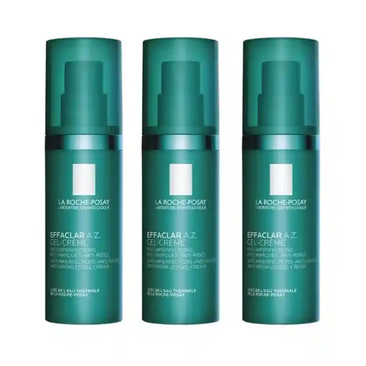 La Roche Posay Effaclar A.Z. Gel-Crème , 3x40 ml