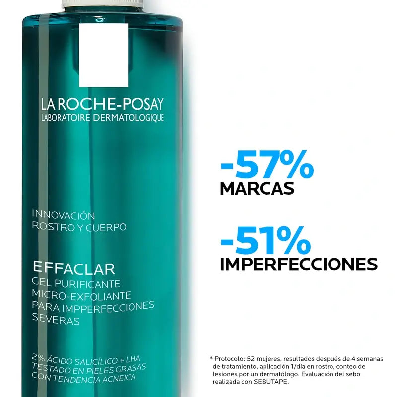 La Roche Posay Effaclar Gel Micro-Exfoliant Purifiant 400 ml
