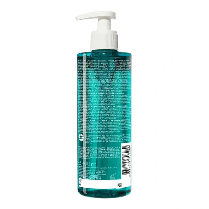 La Roche Posay Effaclar Gel Micro-Exfoliant Purifiant 400 ml