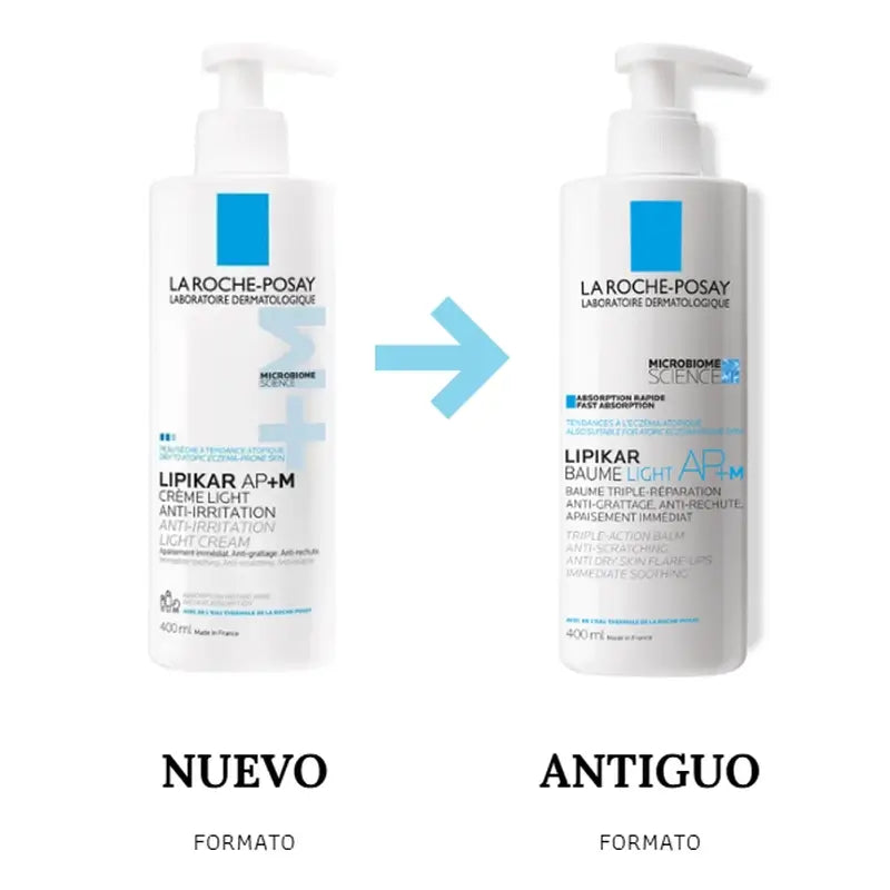 Lipikar Baume Ap+M Light, 400 ml