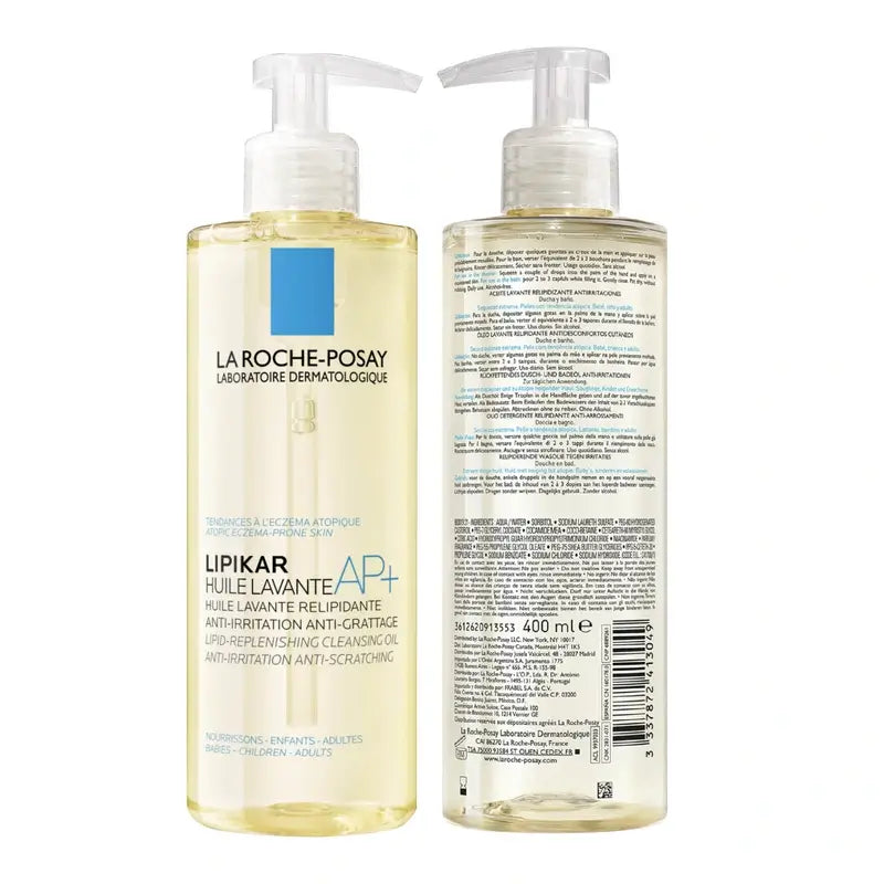 La Roche Posay Lipikar Huile Lavante Ap+, 400 ml