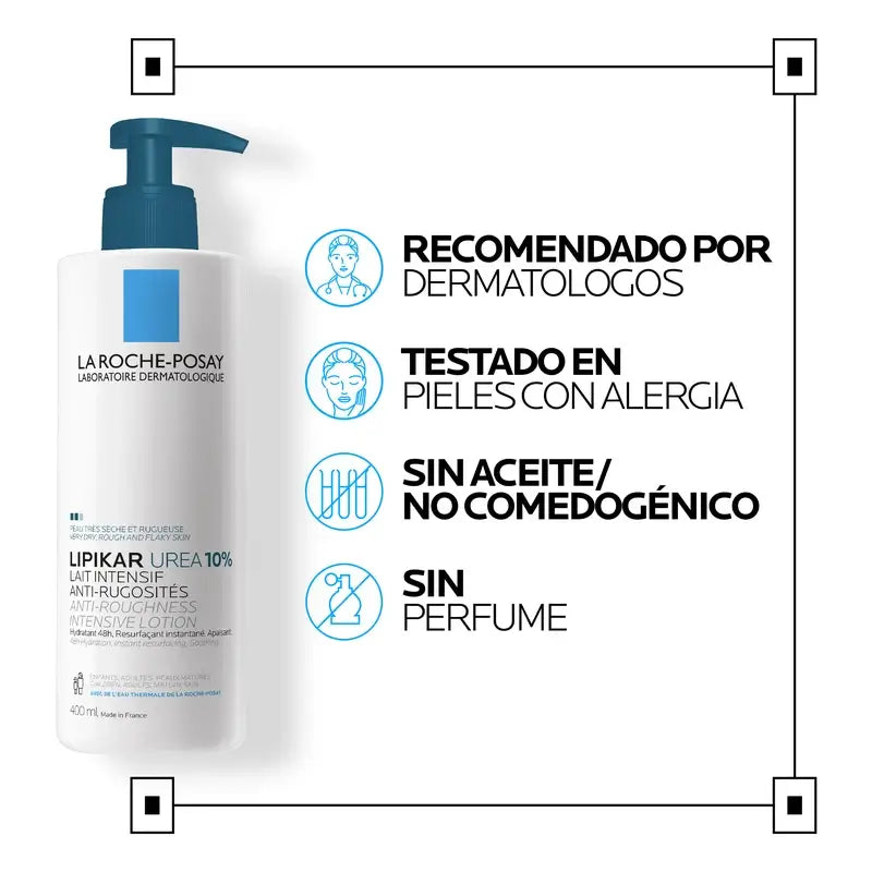 La Roche Posay Lipikar Lait Urea 10%, 400 ml