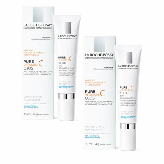 La Roche Posay Pure Vitamine C Eyes, Pack 2 x 15 ml