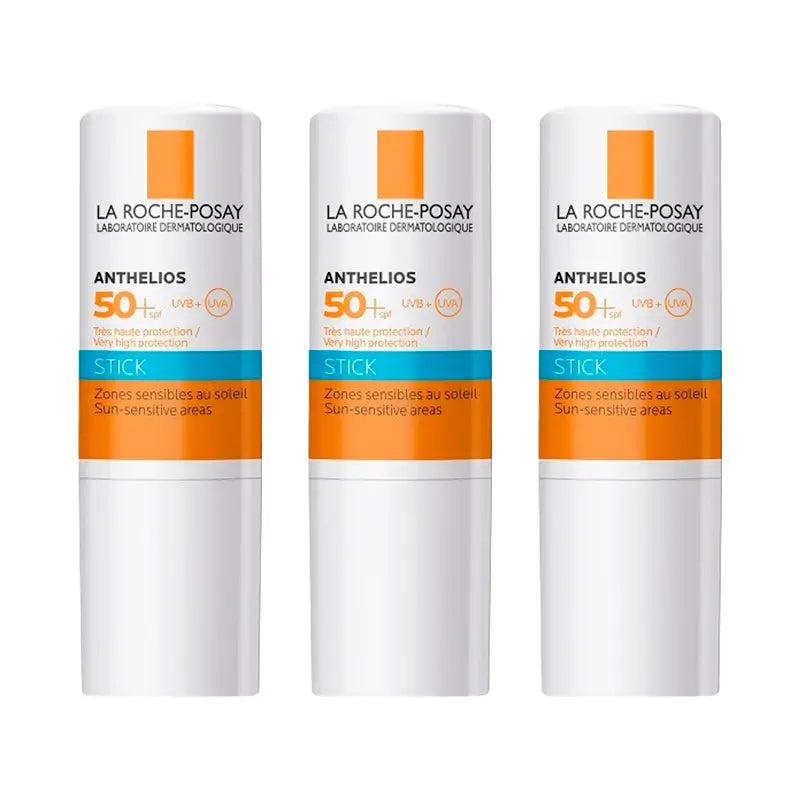 La Roche Posay Triplo Anthelios Stick Spf50+ Zones Sensibles, 3 X 7 Gr