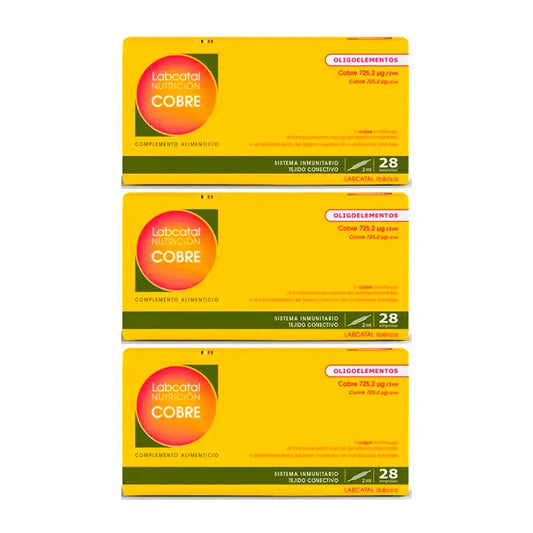 Labcatal Cuivre, 3X28 Ampoules