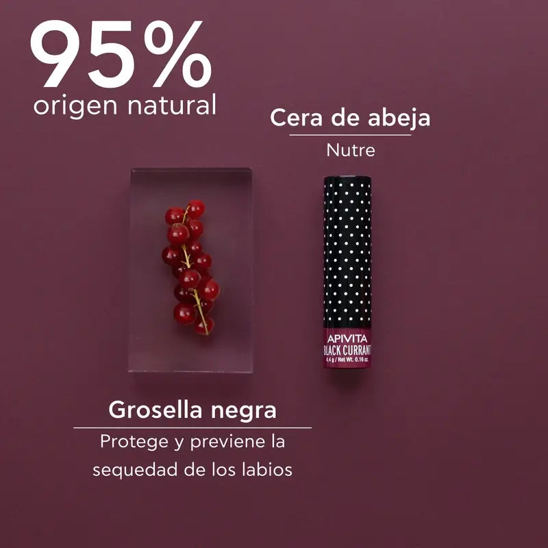APIVITA Baume à lèvres coloré au cassis 4.4g