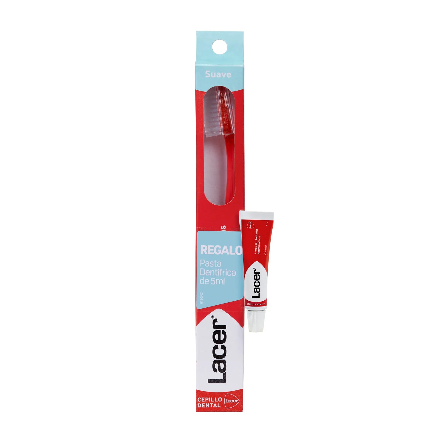 Lacer Brosse à dents souple Duplo