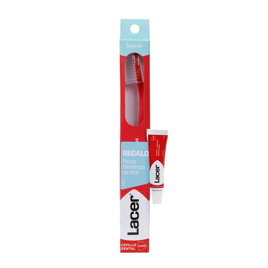 Lacer Brosse à dents souple Duplo