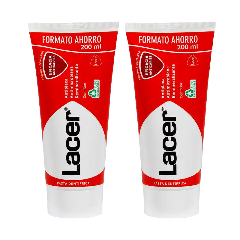 Lacer Duplo Dentifrice 200 Ml