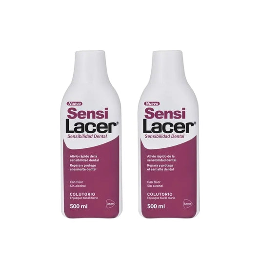 Lacer Duplo Sensilacer Bain de bouche, 2 x 500 Ml