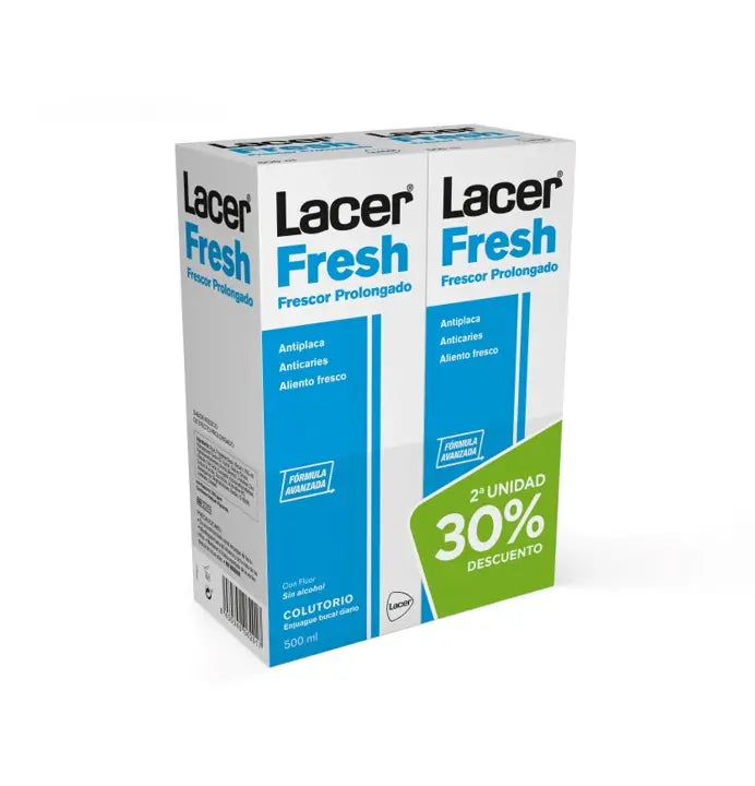 Rince-bouche Lacer Fresh 600 Ml (+20% de gratuité)