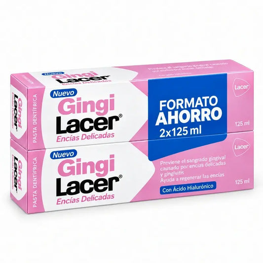 Lacer Gingilacer Dentifrice Duplo, 125 ml