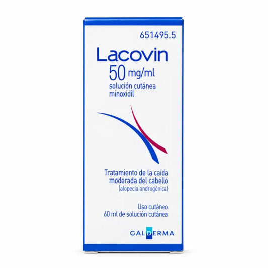 Lacovin 50 mg/ ml Minoxidil Cutaneous Solution 60 ml