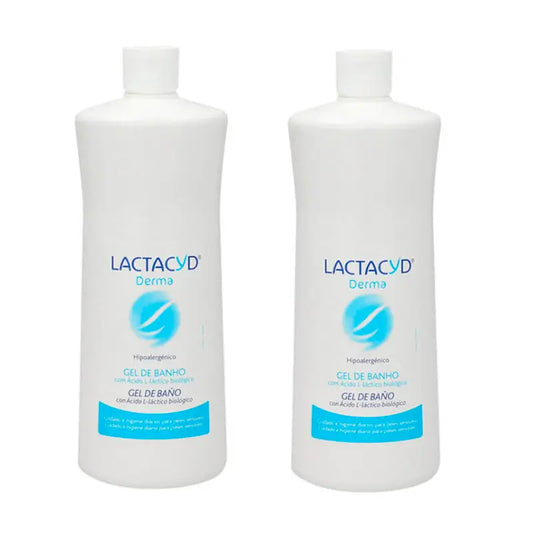 Lactacyd Derma Duplo Gel de bain hypoallergénique 2 x 1 L