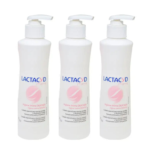Lactacyd Pharma Triplo Hygiène intime délicate 3 x 250 ml