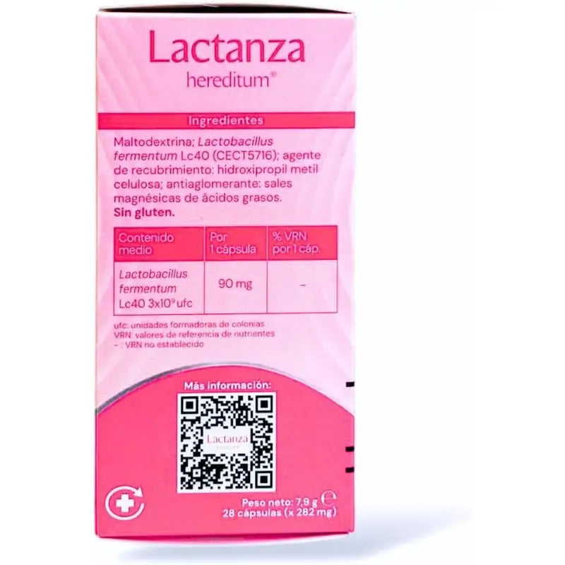 Lactanza Hereditum, Pack 2 x 28 Capsules