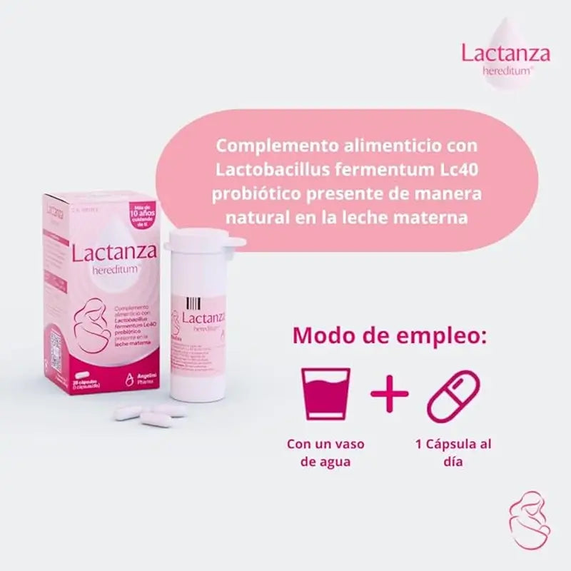 Lactanza Hereditum, Pack 2 x 28 Capsules