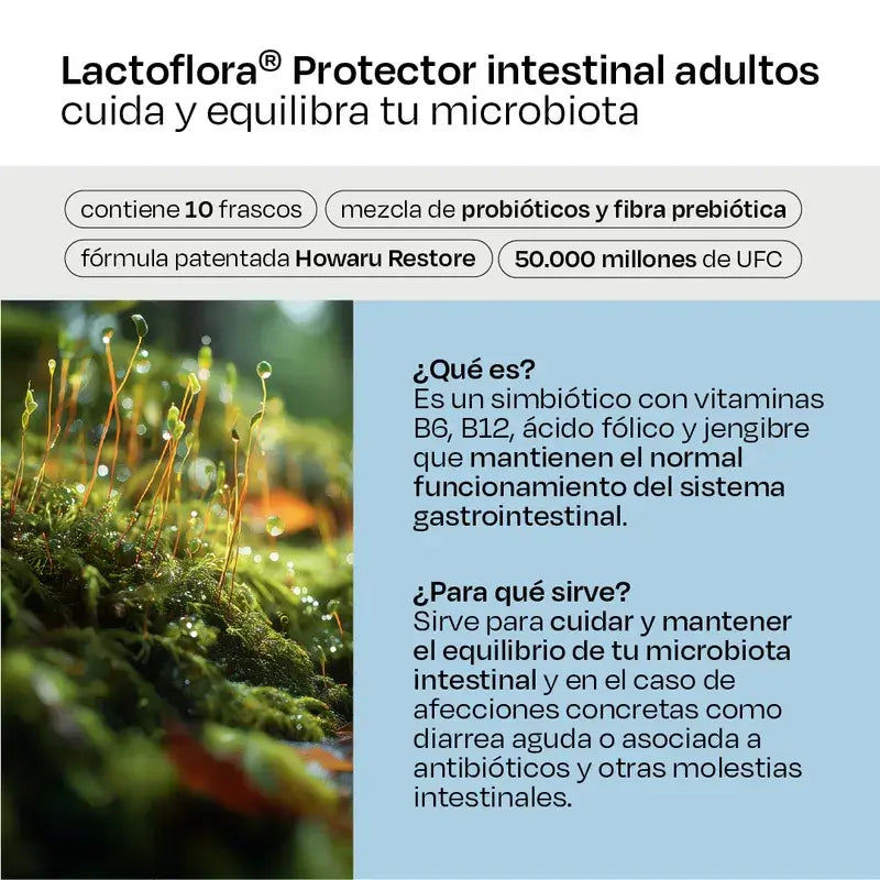 Lactoflora Adultes, 10 bouteilles
