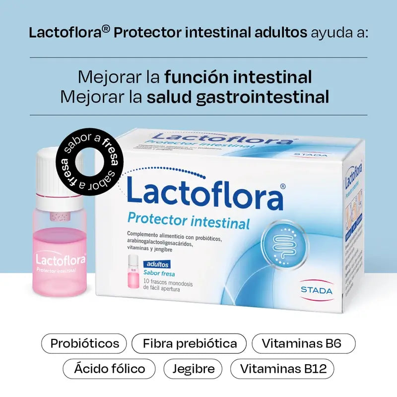 Lactoflora Adultes, 10 bouteilles