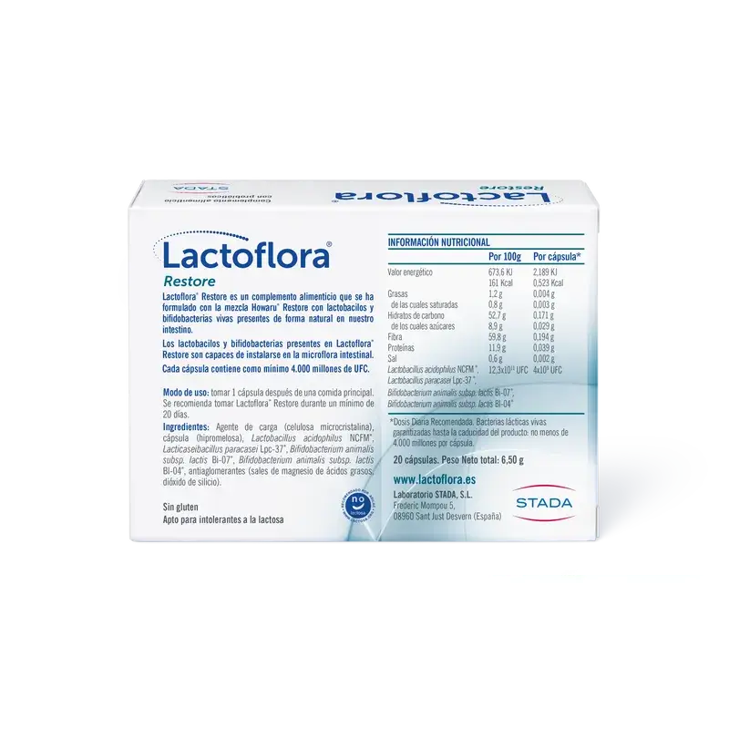 Lactoflora Restore 20 gélules