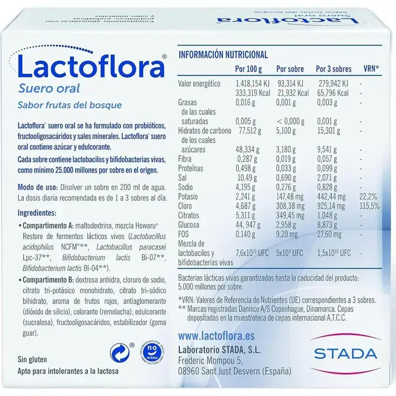 Lactoflora Oral Serum, 2X6 enveloppes