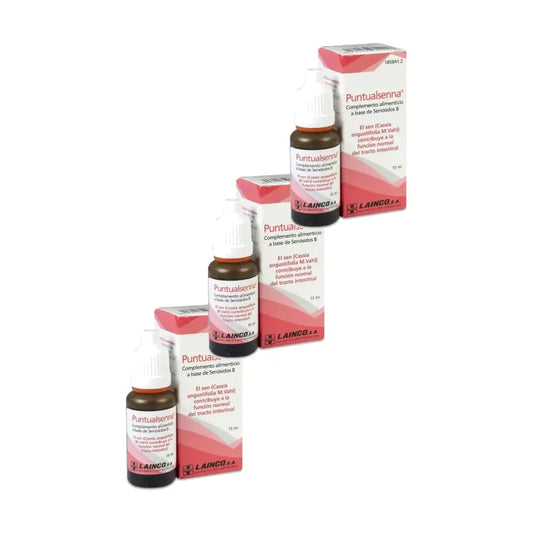 Lainco Puntualsenna, lot de 3 x 15 ml