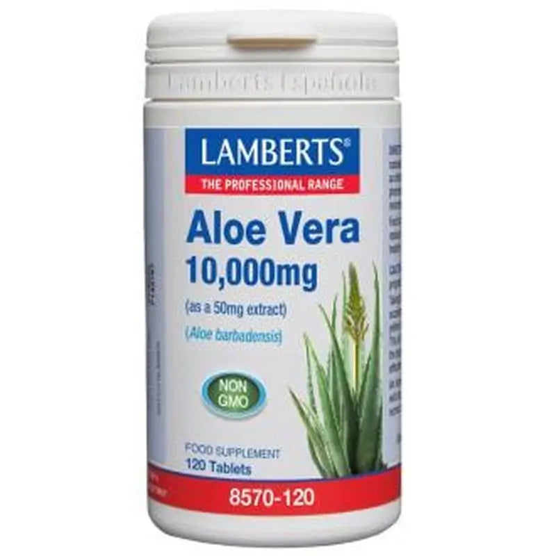 Lamberts Aloe Vera 10.000Mg. 120 Tablets