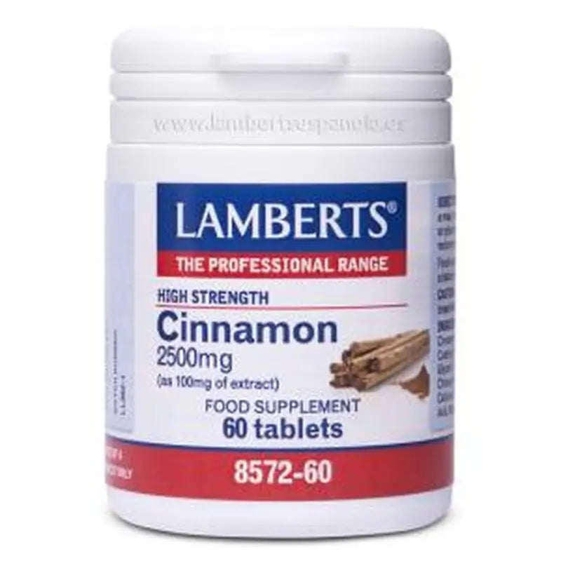 Lamberts Cinnamon 2500Mg. 60 Tablets