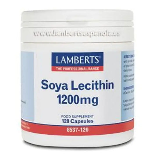 Lamberts Soy Lecithin 1200 Mg. 120 Capsules