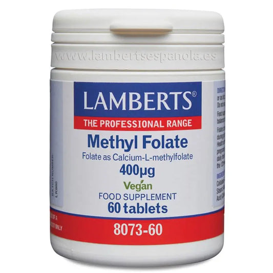 Lamberts Methyl Folate 400 mg, 60 comprimés