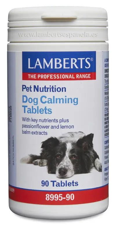 Lamberts Pet Nutrition Dog Calming 90 Comprimés