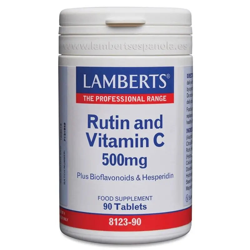 Lamberts Rutin Y Vit C + Bioflavonoids , 90 tablets