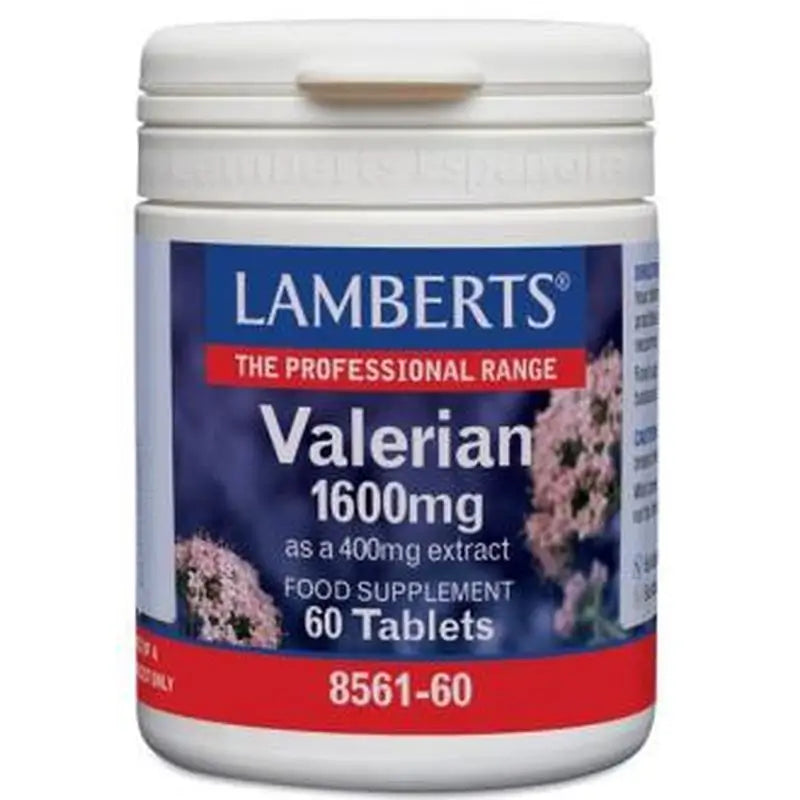 Lamberts Valerian 1600Mg. 60 Tablets