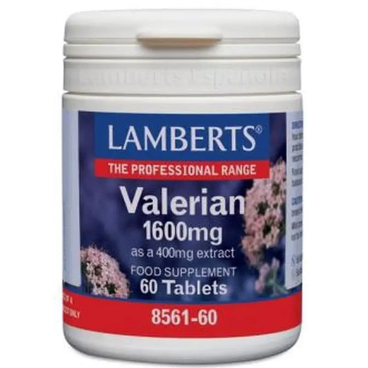 Lamberts Valerian 1600Mg. 60 Tablets