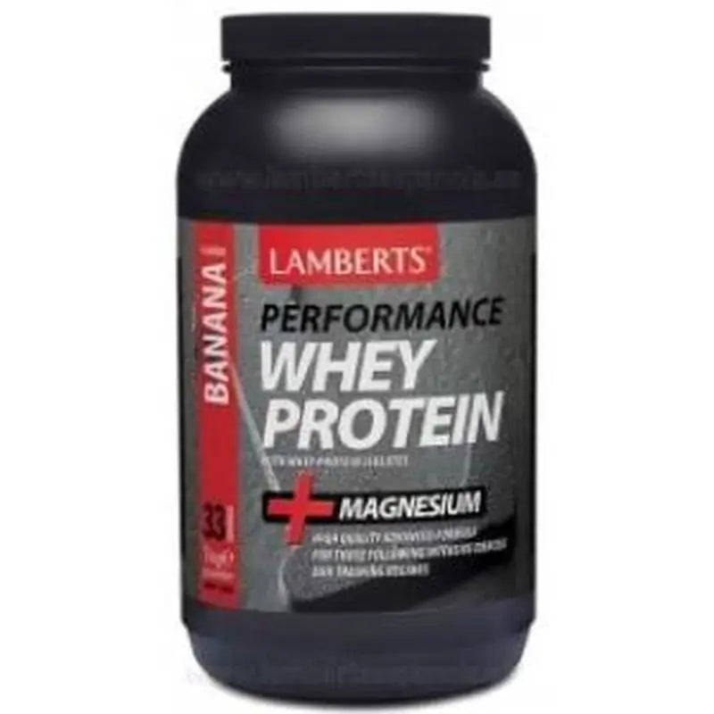 Lamberts Whey Protein Banana Flavour 1Kg.