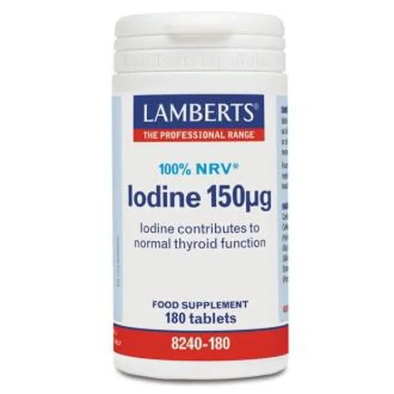 Lamberts Iodine 150µg 180 Tablets