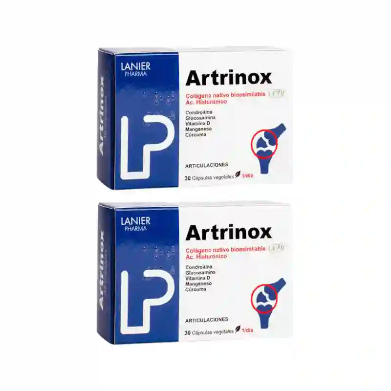Lanier Pharma Artrinox Complément Alimentaire , 2X30 Capsules Végétales