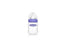 Biberon de lait maternel Lansinoh avec tétine Naturalwave, 160 ml