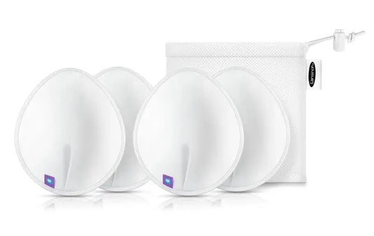 Coussinets d'allaitement lavables Lansinoh, 4 pièces