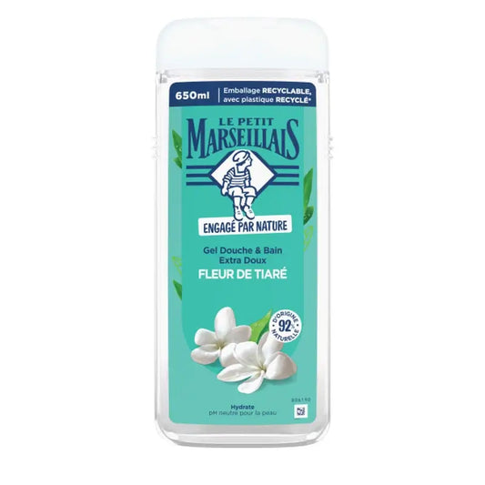 Le Petit Marseillais Gel douche extra-doux Fleur de tiaré, 650 ml