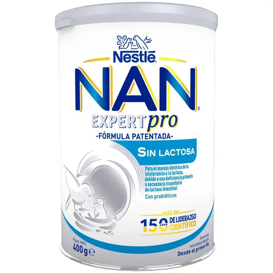 Nestlé Nan Expertpro Lait spécial sans lactose, 400 g
