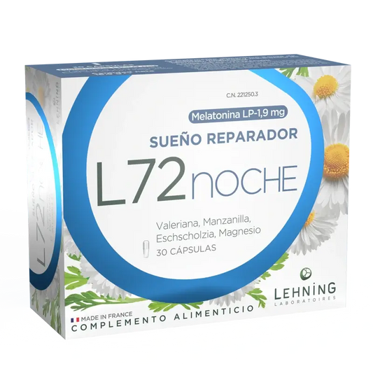 Lehning Complément Alimentaire L72 Night, 30 Capsules