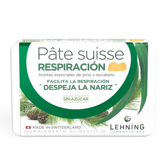 Lehning Pâte Suisse Respiration, 40 bonbons