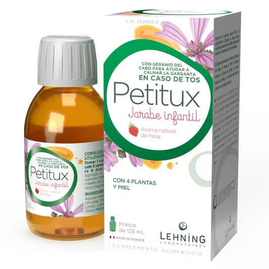 Lehning Petitux Sirop pour enfants 125Ml.
