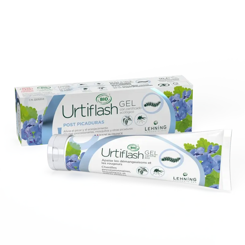 Lehning Urtiflash Gel Bio Tube , 50 g
