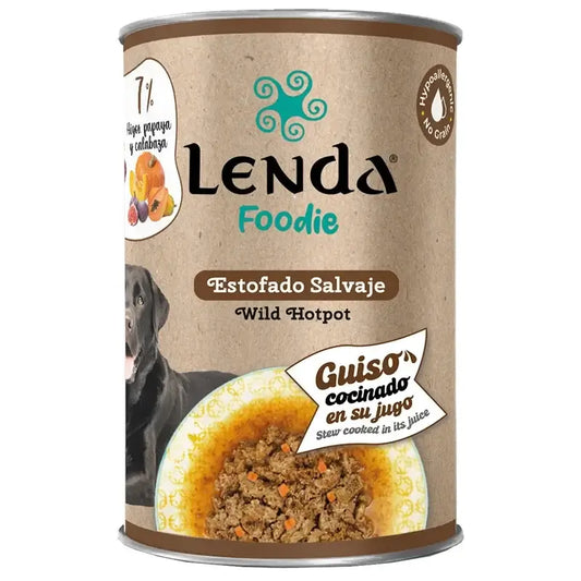 Lenda Foodie ragoût pour chien sauvage, 12x400 g