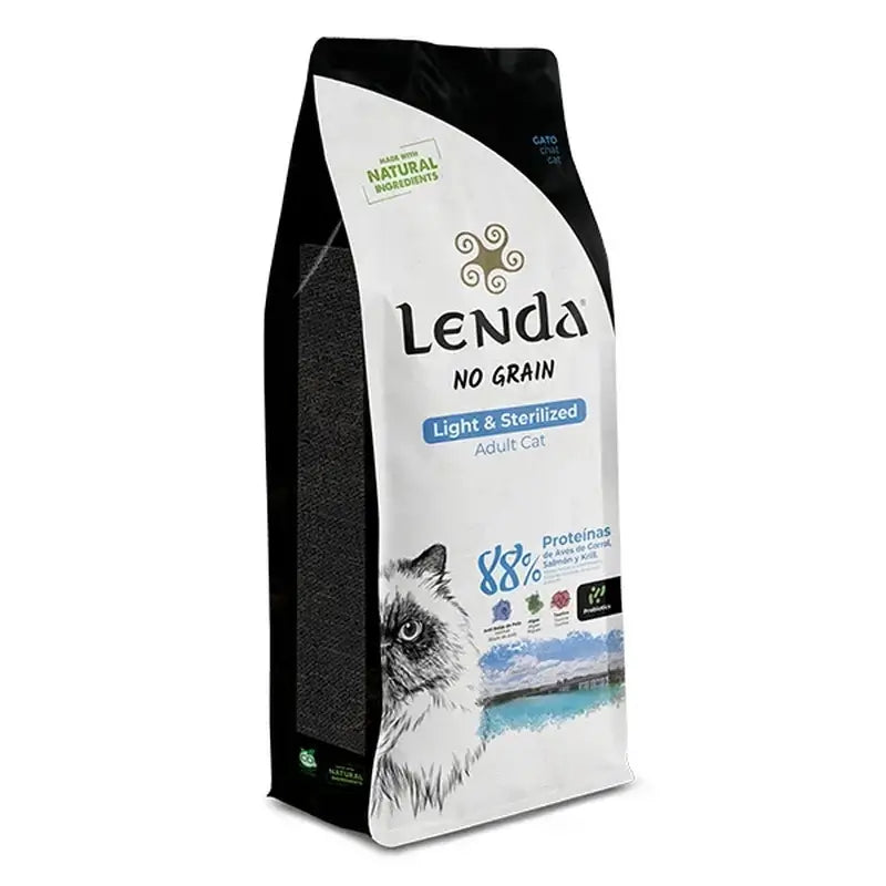 Lenda Cat Light stérilisé sans céréales, 7 kg