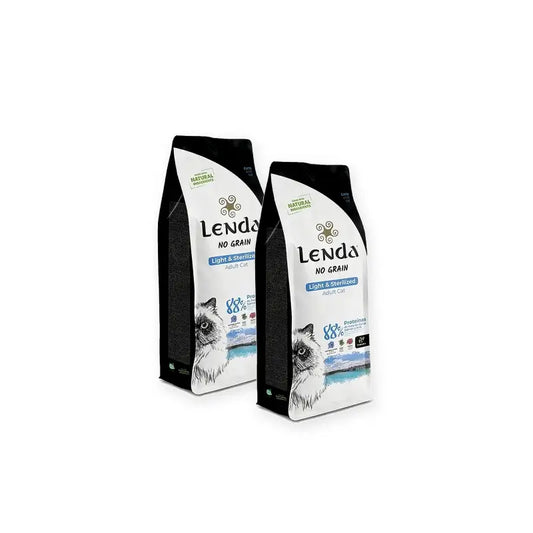 Lenda Gato Light Sterilized Grain Free, lot de 2 x 2 kg